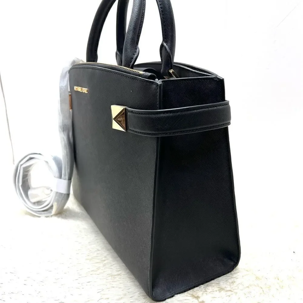 🔥🎁NWT! Michael Kors KARLA EW Satchel Handbag Msrp:$378.00